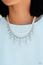 Load image into Gallery viewer, Paparazzi - Lessons in Luxury - White Necklace