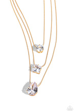 Load image into Gallery viewer, Paparazzi - Lustrous Layers - Gold Necklace