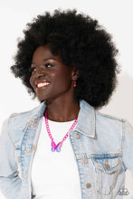 Load image into Gallery viewer, Paparazzi - Fascinating Flyer - Pink Necklace