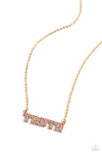 Load image into Gallery viewer, Paparazzi - Truth Trinket - Gold Necklace