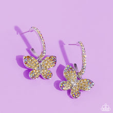 Load image into Gallery viewer, Paparazzi - Whimsical Waltz - Yellow Earrings
