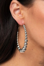 Load image into Gallery viewer, Paparazzi -Show Off Your Curves - Silver Earrings
