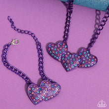 Load image into Gallery viewer, Paparazzi - Low-Key Lovestruck - Purple Necklace
