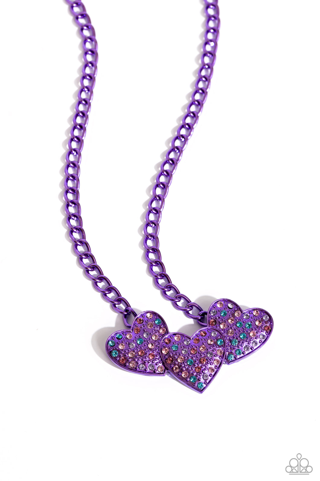 Paparazzi - Low-Key Lovestruck - Purple Necklace