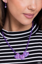 Load image into Gallery viewer, Paparazzi - Low-Key Lovestruck - Purple Necklace
