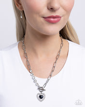 Load image into Gallery viewer, Paparazzi - Soft-Hearted Style - Black Necklace
