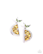 Load image into Gallery viewer, Paparazzi - Lady Lemon - Yellow Earrings
