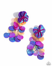 Load image into Gallery viewer, Paparazzi - Under the Waves - Purple Earrings
