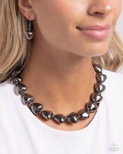 Load image into Gallery viewer, Paparazzi - Hello Heartstrings - Black Necklace
