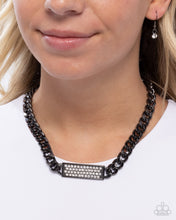 Load image into Gallery viewer, Paparazzi - Rockstar Radiance - Black Necklace
