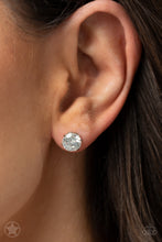 Load image into Gallery viewer, Paparazzi - Just In TIMELESS - White Earrings
