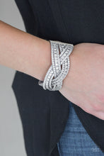 Load image into Gallery viewer, Paparazzi - Bring On The Bling - Silver Bracelet
