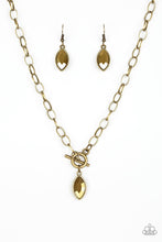 Load image into Gallery viewer, Paparazzi - Club Sparkle - Brass Necklace
