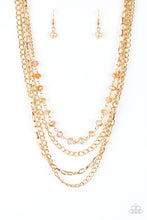 Load image into Gallery viewer, Paparazzi - Extravagant Elegance - Gold Necklace
