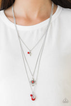 Load image into Gallery viewer, Paparazzi - Soar With The Eagles - Red Necklace
