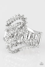 Load image into Gallery viewer, Paparazzi - Make Waves - White Ring
