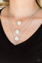 Load image into Gallery viewer, Paparazzi - CEO of Chic - White Necklace
