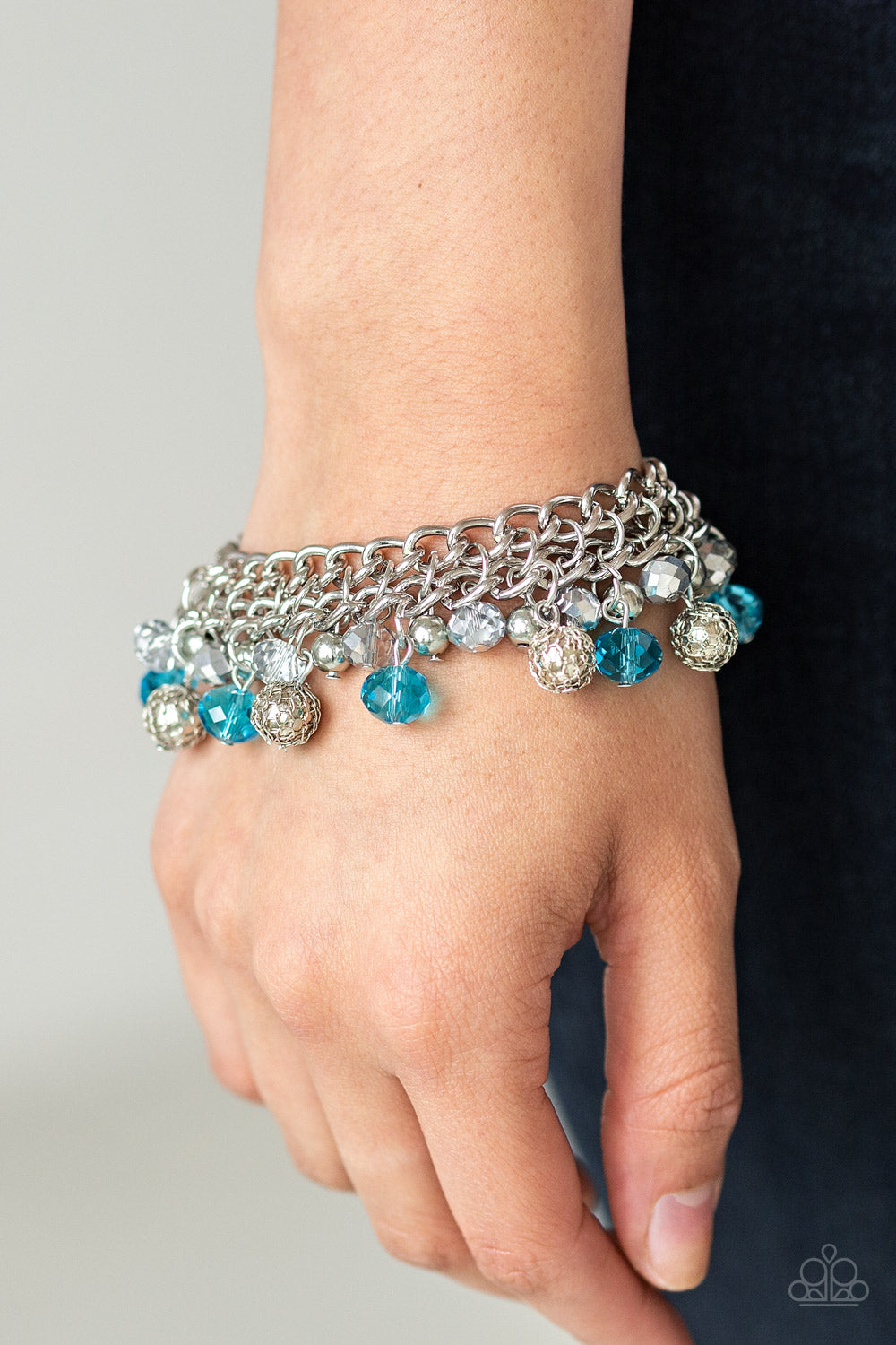 Paparazzi - The Party Planner - Blue Bracelet