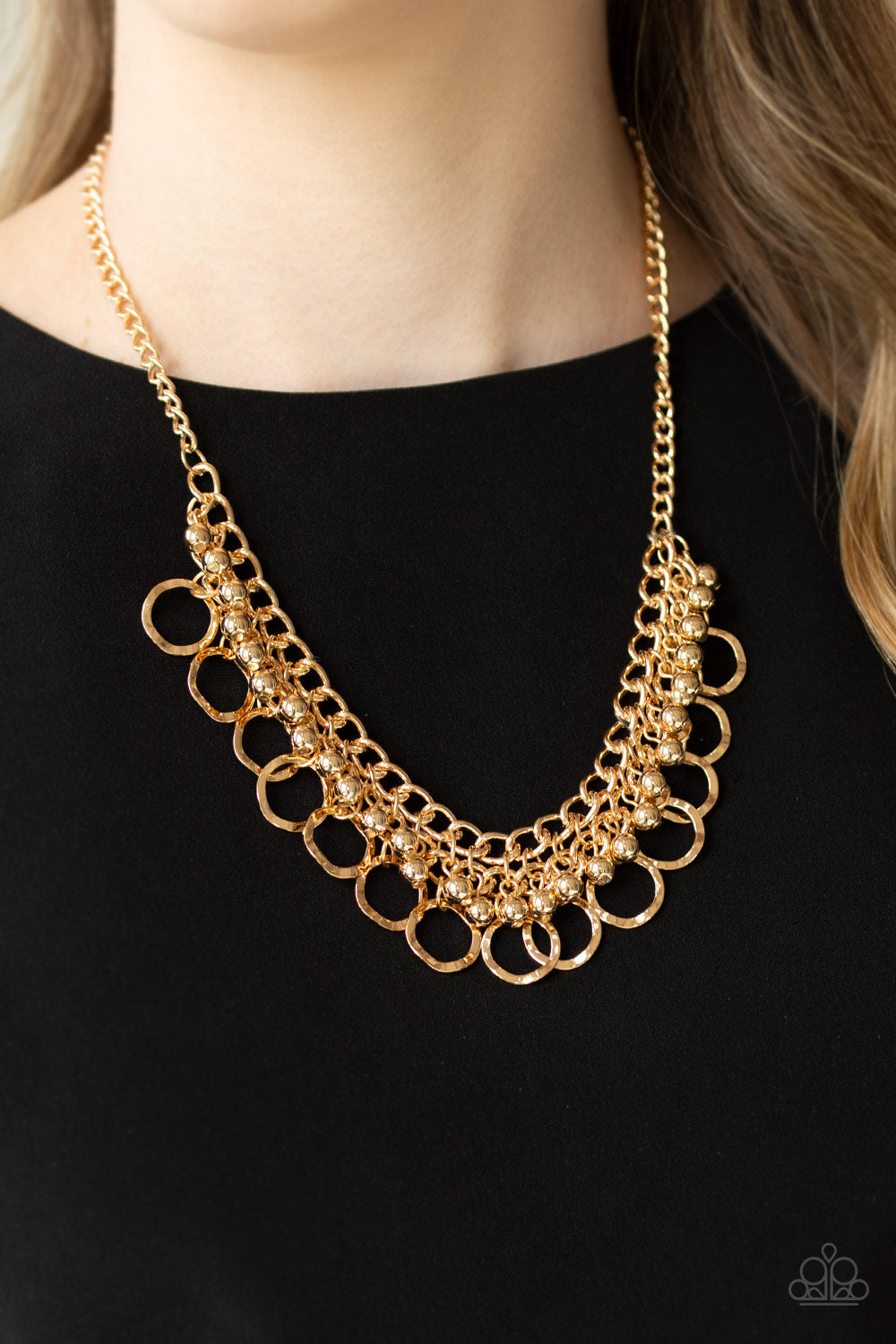 Paparazzi - Ring Leader Radiance - Gold Necklace