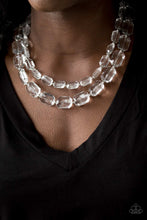 Load image into Gallery viewer, Paparazzi - Ice Bank - White Necklace
