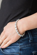 Load image into Gallery viewer, Paparazzi - Sugar-Coated Sparkle - White Bracelet
