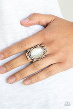 Load image into Gallery viewer, Paparazzi - Fairytale Flair - White Ring
