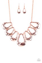 Load image into Gallery viewer, Paparazzi - Teardrop Envy - Copper Necklace
