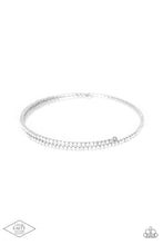 Load image into Gallery viewer, Paparazzi - Sleek Sparkle - White Bracelet
