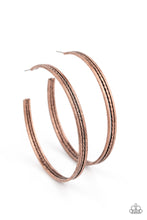 Load image into Gallery viewer, Paparazzi - Midtown Marvel - Copper Earrings
