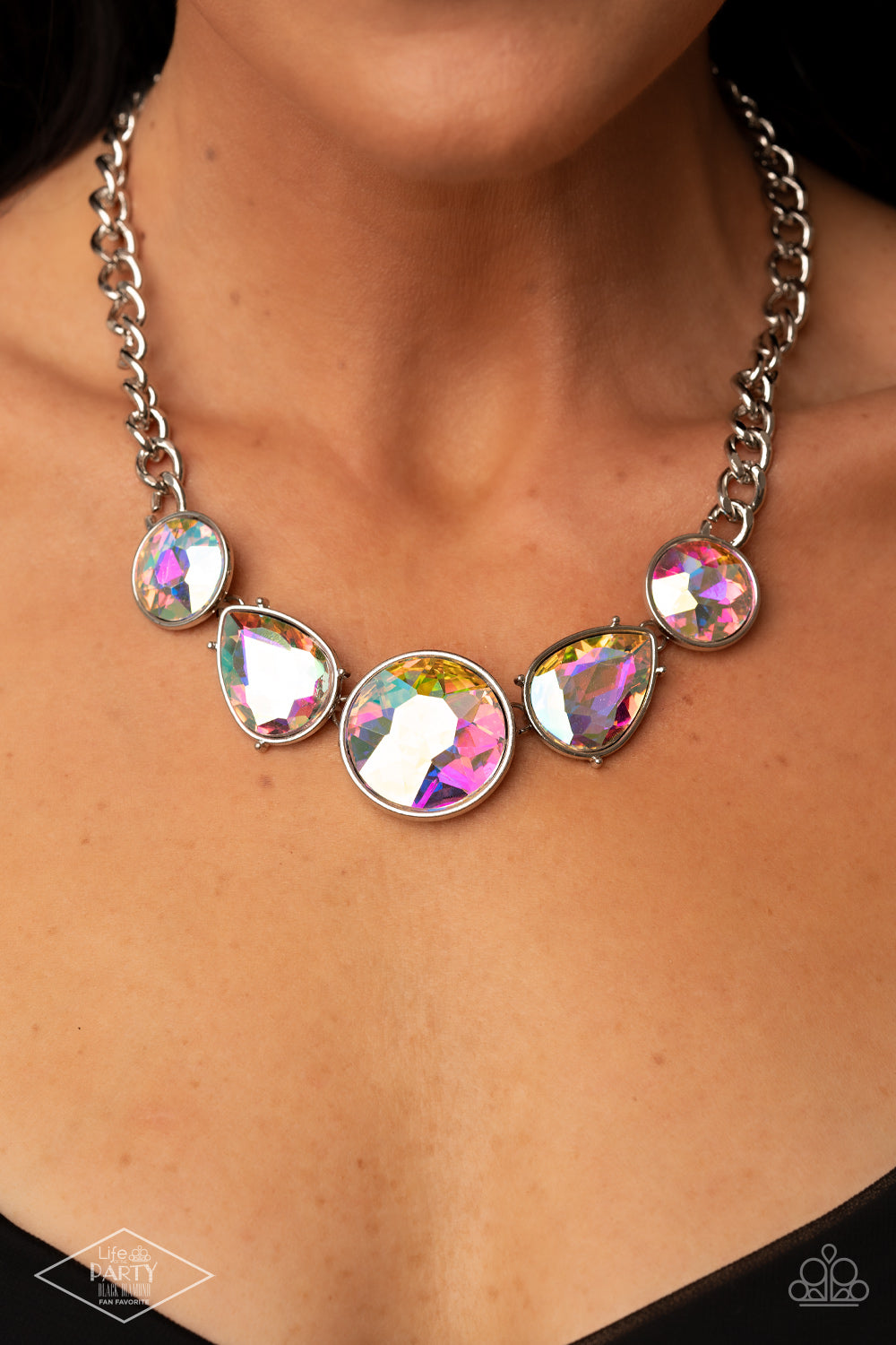 Paparazzi - All The Worlds My Stage - Multi Necklace