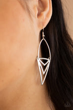 Load image into Gallery viewer, Paparazzi - Proceed With Caution - Silver Earrings
