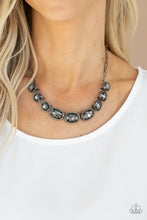 Load image into Gallery viewer, Paparazzi - Gorgeously Glacial - Black Necklace
