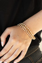 Load image into Gallery viewer, Paparazzi - Thats a Smash! - Gold Bracelet
