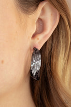 Load image into Gallery viewer, Paparazzi - Curves In All The Right Places - Black Earrings
