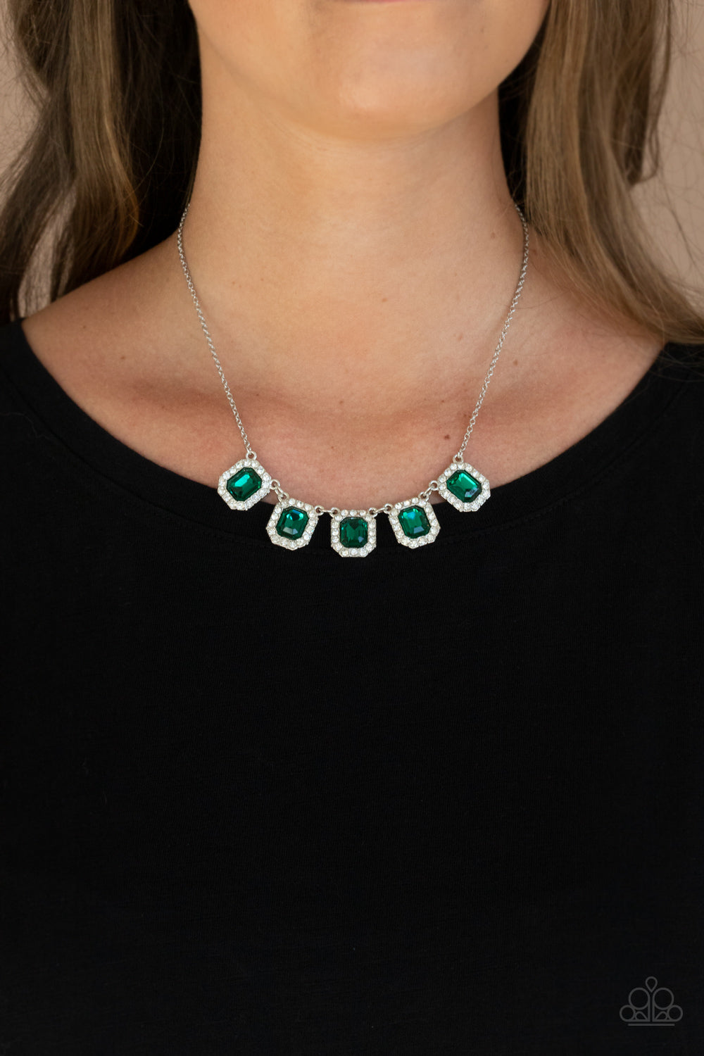 Paparazzi - Next Level Luster - Green Necklace