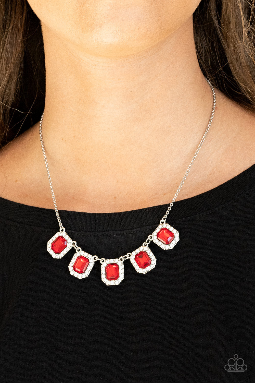 Paparazzi - Next Level Luster - Red Necklace