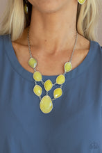 Load image into Gallery viewer, Paparazzi - Opulently Oracle - Yellow Necklace
