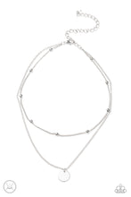 Load image into Gallery viewer, Paparazzi - Modestly Minimalist - Silver Necklace
