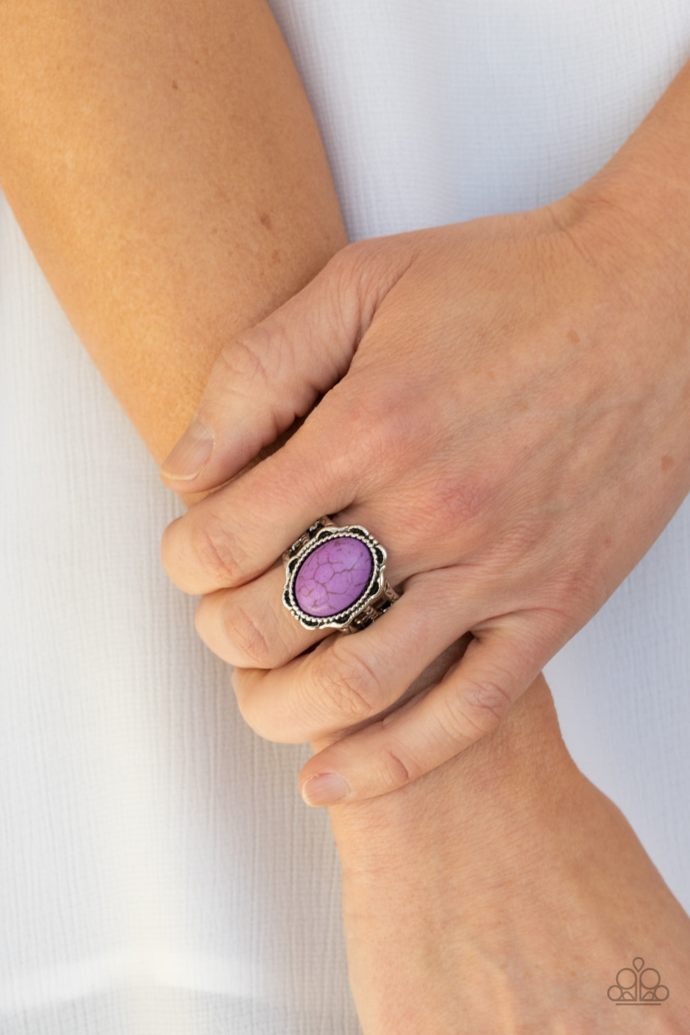 Paparazzi - Flowering Dunes - Purple Ring