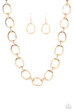 Load image into Gallery viewer, Paparazzi - HAUTE-ly Contested - Gold Necklace
