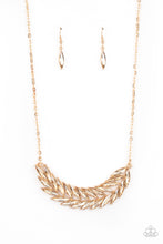 Load image into Gallery viewer, Paparazzi - Flight of FANCINESS - Gold Necklace
