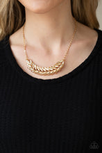 Load image into Gallery viewer, Paparazzi - Flight of FANCINESS - Gold Necklace
