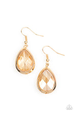 Load image into Gallery viewer, Paparazzi - Drop-Dead Duchess - Gold Earrings
