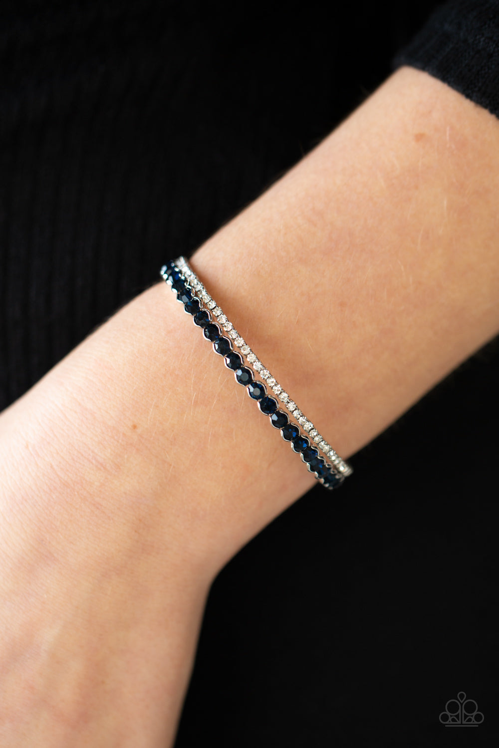 Paparazzi - Fairytale Sparkle - Blue Bracelet