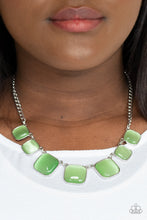 Load image into Gallery viewer, Paparazzi - Aura Allure - Green Necklace
