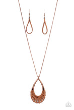 Load image into Gallery viewer, Paparazzi - Homespun Artifact - Copper Necklace
