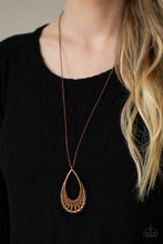 Load image into Gallery viewer, Paparazzi - Homespun Artifact - Copper Necklace
