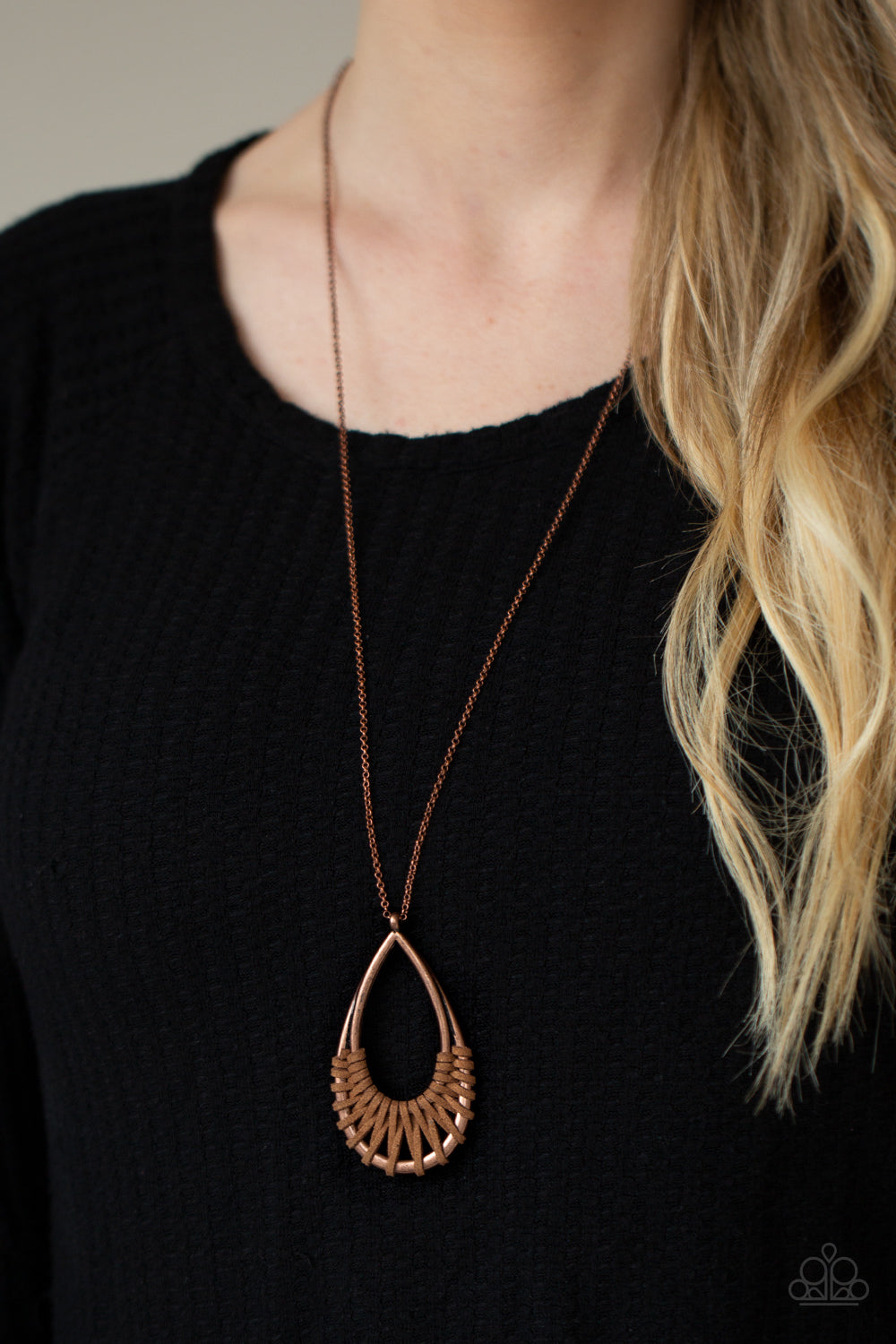 Paparazzi - Homespun Artifact - Copper Necklace