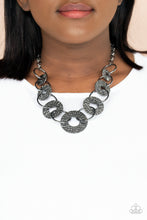 Load image into Gallery viewer, Paparazzi - Industrial Envy - Black Necklace
