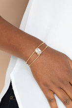 Load image into Gallery viewer, Paparazzi - GLOW No Mercy - Gold Bracelet
